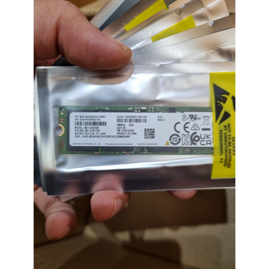 ✔️CHÍNH HÃNG✔️ Ổ Cứng SSD SAMSUNG PM981a 256GB - M.2 2280 NVMe PCIe Gen 3 x4  -  OEM 970 Evo Plus | BigBuy360 - bigbuy360.vn
