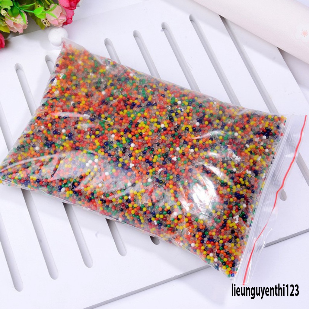 Hạt nở nhiều màu gói 5000 viên trang trí nhà cửa Qviễn
