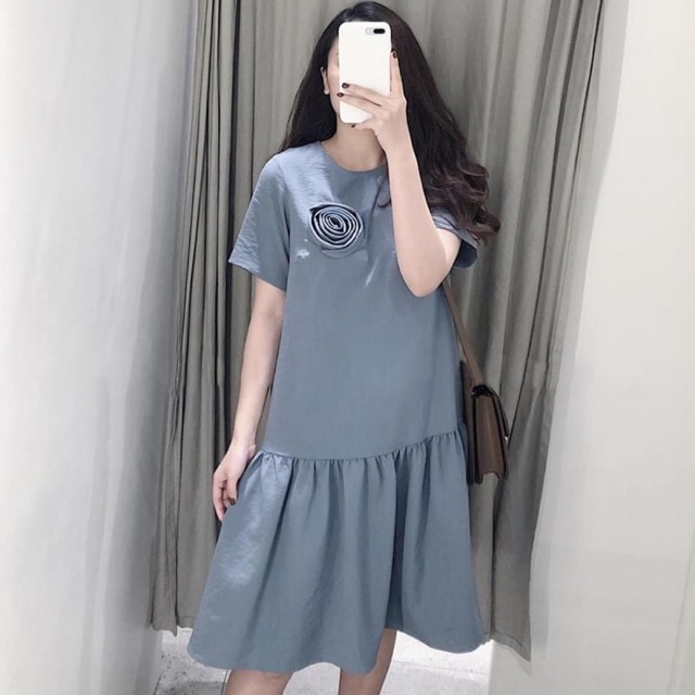 Xả kho váy hoa khâu tay siêu đẹp [ảnh thật tại shop]