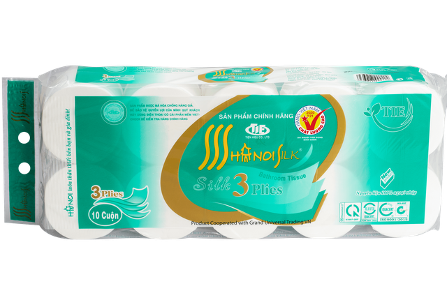 BỊCH 10 CUỘN GIẤY VỆ SINH HÀ NỘI 1.6Kg