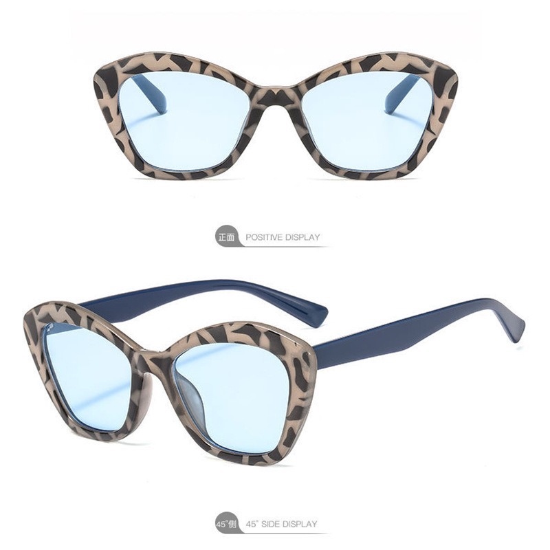 Kính mát mắt mèo chống tia UV màu sắc thời trang