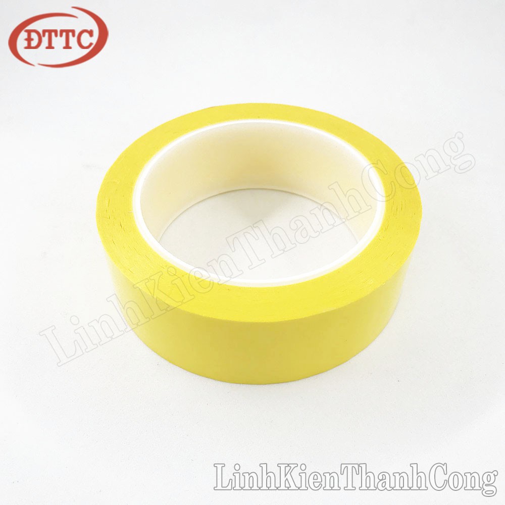 Băng Dính Quấn Biến Áp Xung Vàng Rộng 15mm 17mm 20mm 22mm 25mm 27mm 30mm 33mm 35mm 38mm 40mm 42mm 45mm 50mm 60mm