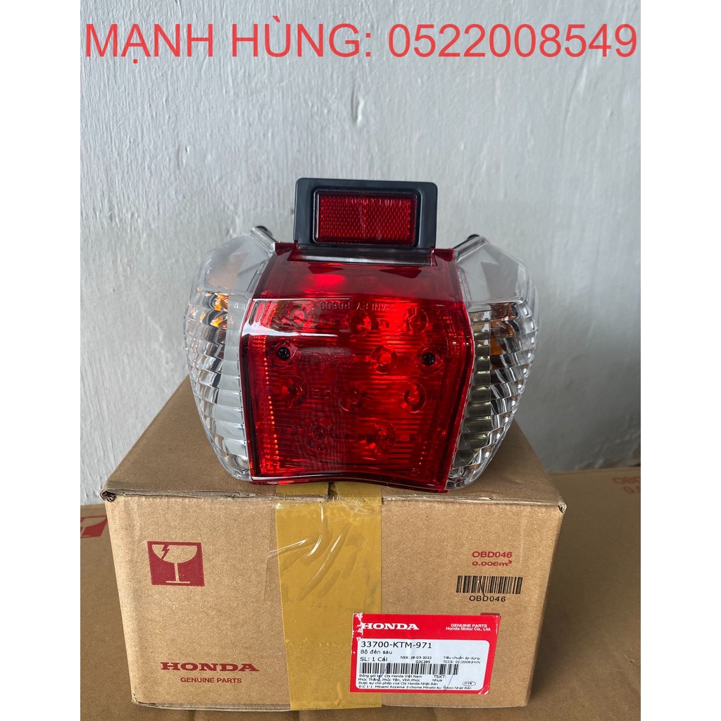 Bộ đèn sau - cụm đèn hậu HONDA FUTURE 2.