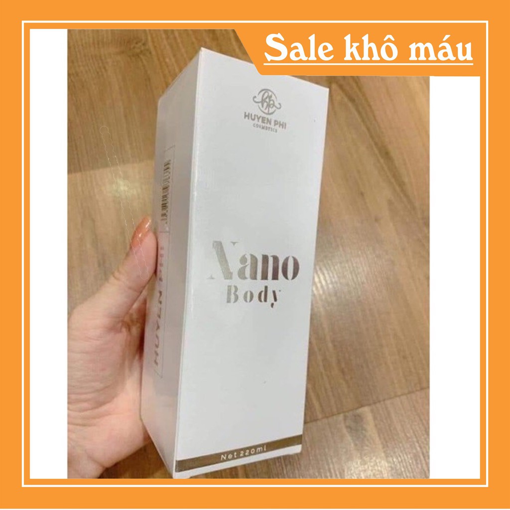 Kem body nano Huyền Phi [Hàng Chính Hãng] Dưỡng Trắng da toàn thân Thẩm thấu ngay sau khi thoa kem,chống nắng | BigBuy360 - bigbuy360.vn