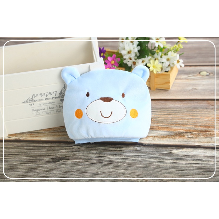 MŨ NÓN COTTON CAO CẤP DÀY 2 LỚP CHO TRẺ SƠ SINH. MŨ NÓN ĐẸP CHO BÉ 1,2 THÁNG. BABY LINK