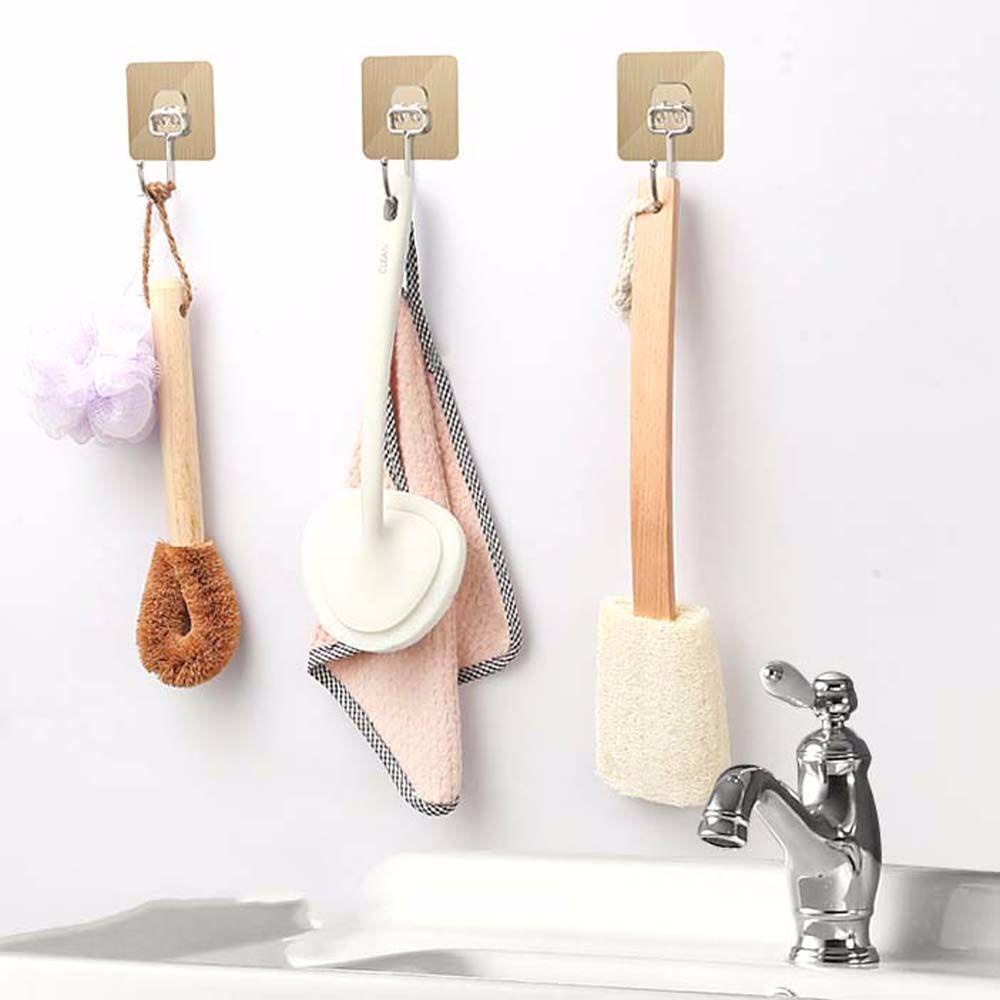 Giá Đỡ Treo Chìa Khóa / Khăn Tắm Bằng Thép Không Gỉ Gắn Tường Tiện Dụng Cho Nhà Bếp