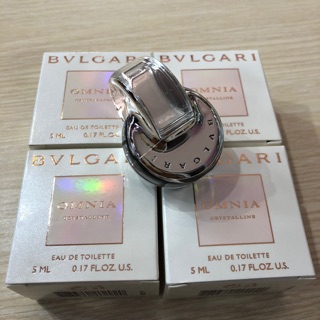 Mini Nước Hoa Nữ BVL Omnia Crystalline 5ml