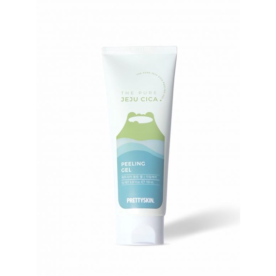 Tẩy Da Chết Rau Má Jeju Cica Prettyskin 150ml