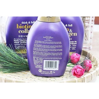 Cặp dầu gội - xả Biotin Collagen Thick & full