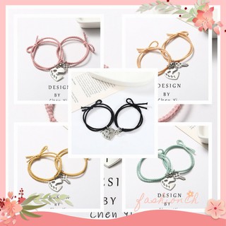 Vòng đeo tay cặp đôi có thể điều chỉnh kích thước hình phi hành gia và khóa tình yêu