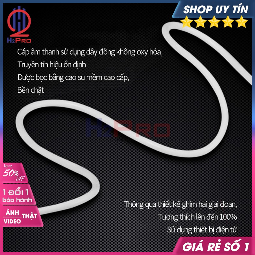 Tai Nghe Chụp Gaming, Tai Nghe Chụp Tai Có Dây JT-813 Chống Ồn, Bass Hay, Dây Dài 2.1M-Tặng Dây Gộp Micro-H2Pro Audio
