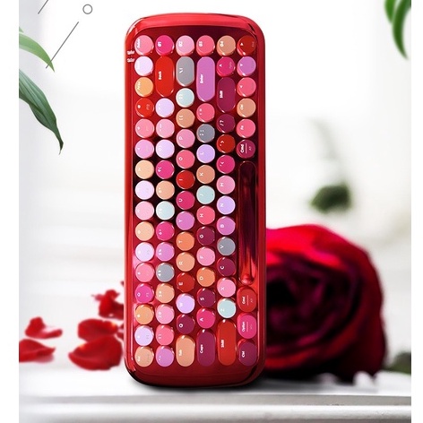 MOFII LUSC - Mofii LUSC cơ bàn phím không dây kết nối Bluetooth 5.1 Full Size 84 phím Cho Điện Thoại / Máy Tính