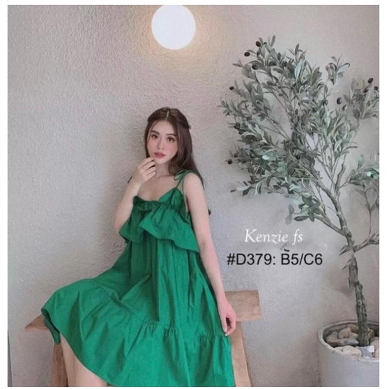 Đầm bầu maxi đi biển váy bầu 2 dây bèo ngực thắt nơ vai sợi nhỏ form rộng