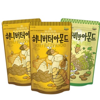 3 gói hạnh nhân tẩm mật ong và wasabi 710g (