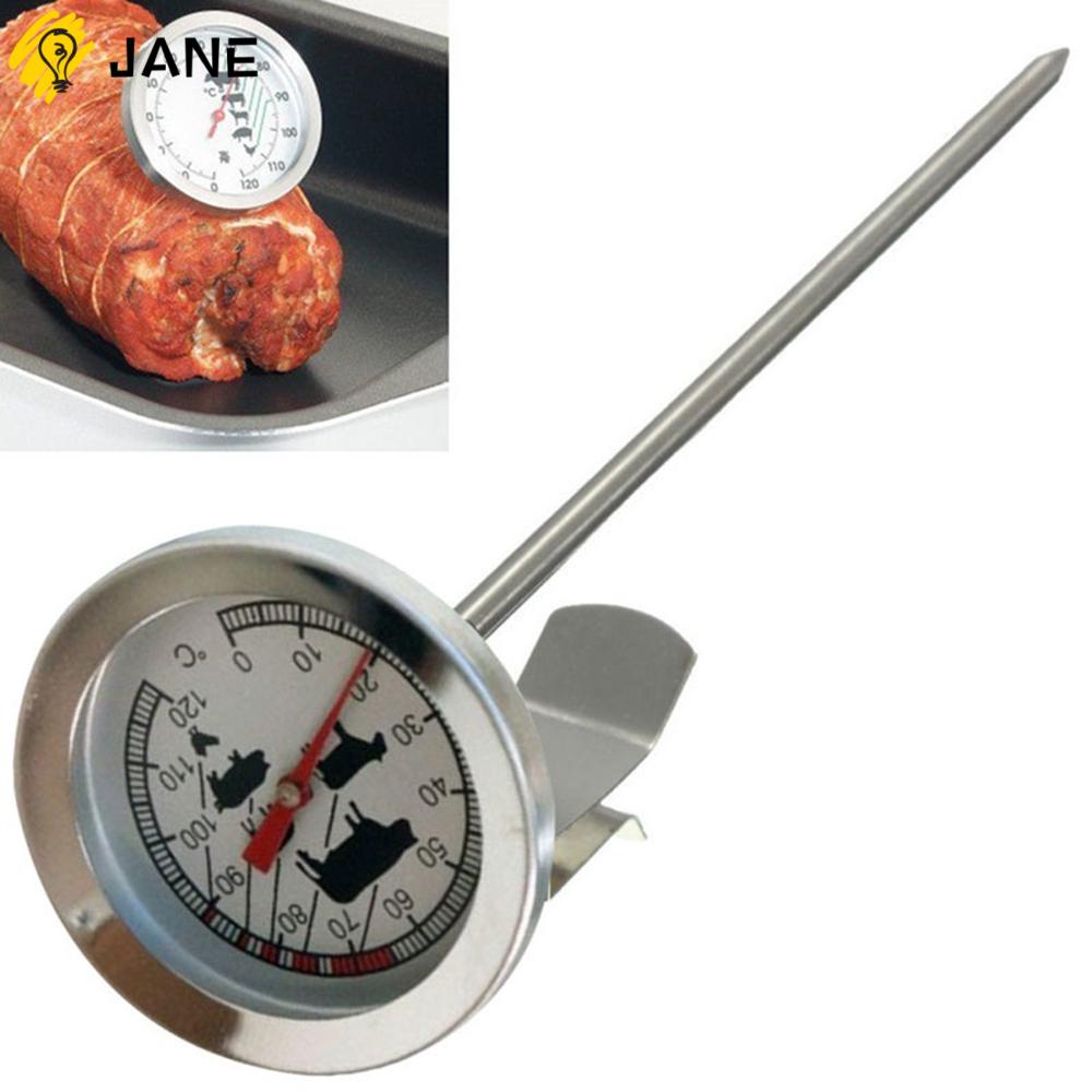 Nhiệt Kế Đo Nhiệt Độ Thức Ăn Bằng Thép Không Gỉ Tiện Dụng