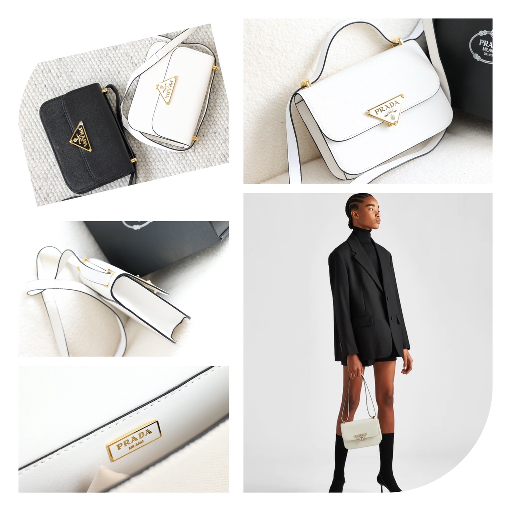 Túi Đeo Pada Vuông Đen Khoá Màu Cao Cấp Hàng Sẵn Hình Thật Shop Chụp