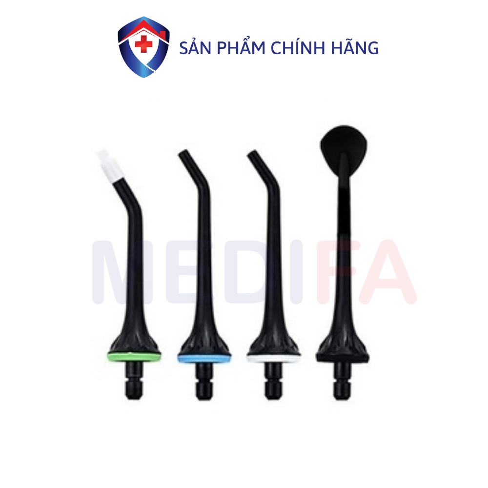 [CHÍNH HÃNG] Máy tăm nước cá nhân Laica PC4003, thiết kế sang trọng, 04 đầu để thay thế theo từng chế độ, dung tích bình