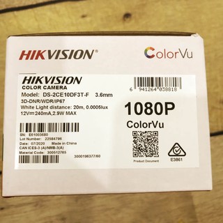 Camera HIKVISION DS-2CE10DF3T-F