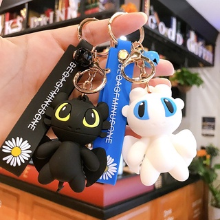 Móc khóa rồng răng sún - bí kíp luyện rồng cute dễ thương dành cho cặp đôi, treo balo, móc khóa xe máy