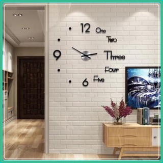 [ bán lấy tương tác ] Đồng hồ treo tường thiết kế 3D