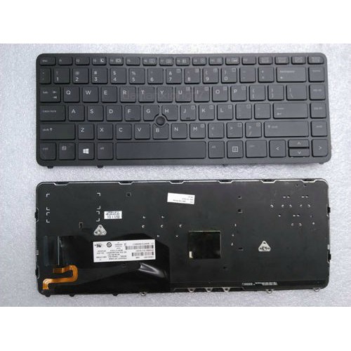 Bàn phím Laptop HP Elitebook 840 G1 850 G1 840 G2 850 G2 zin chính hãng HP (Có video hướng dẫn lắp ráp)