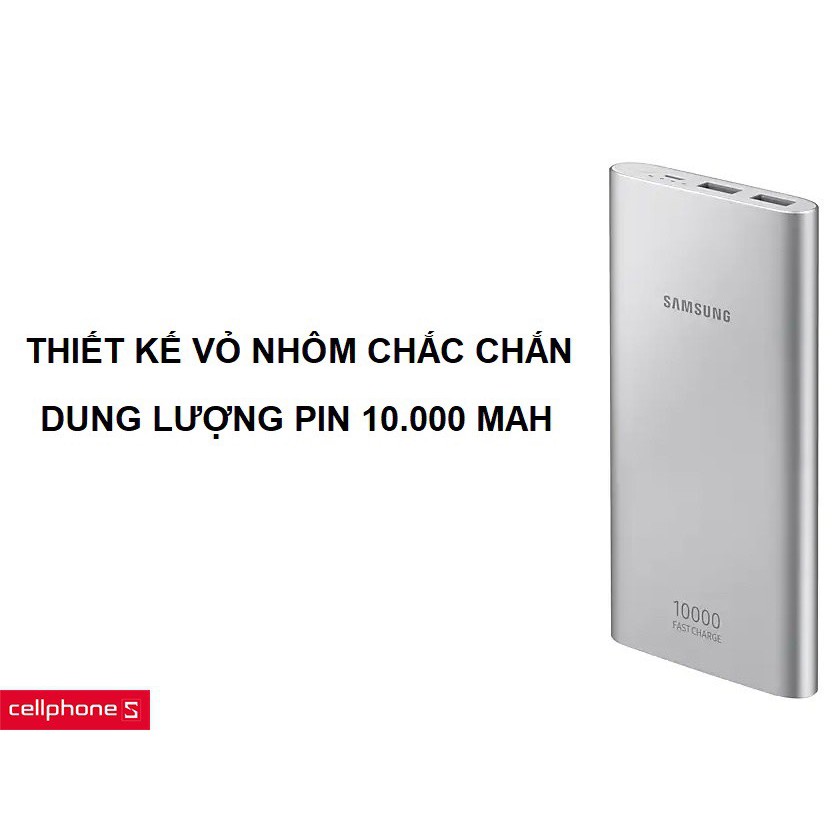 Pin Sạc Dự Phòng Samsung EB-P1100C Type-C 10000mAh Sạc nhanh chính hãng