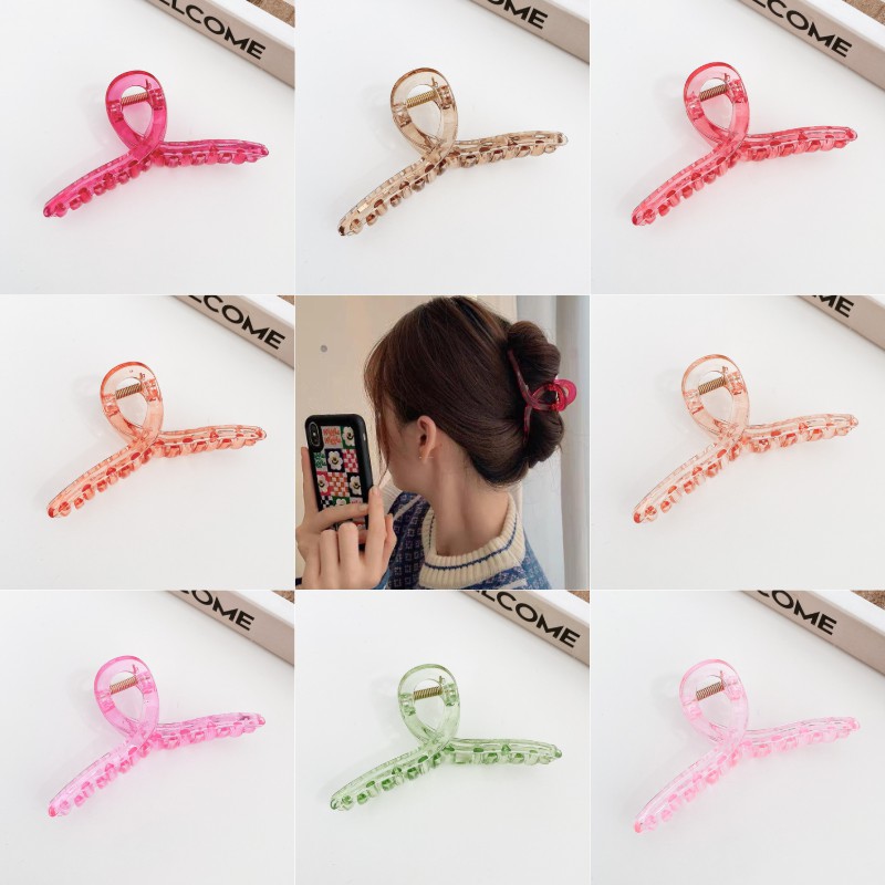Kẹp Tóc Hàm Cá Mập Phong Cách Hàn Quốc Dùng Để Kẹp Sau Đầu