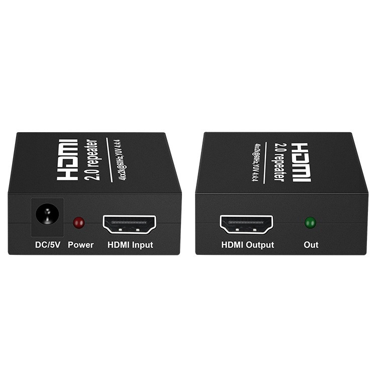 4Kx2K 2.0 HDMI Repeater HDMI Extender 4K 60HZ 4:4:4 HDMI Cable Adapter Signal Amplifier Booster over Signal HDTV Up to 25M | BigBuy360 - bigbuy360.vn