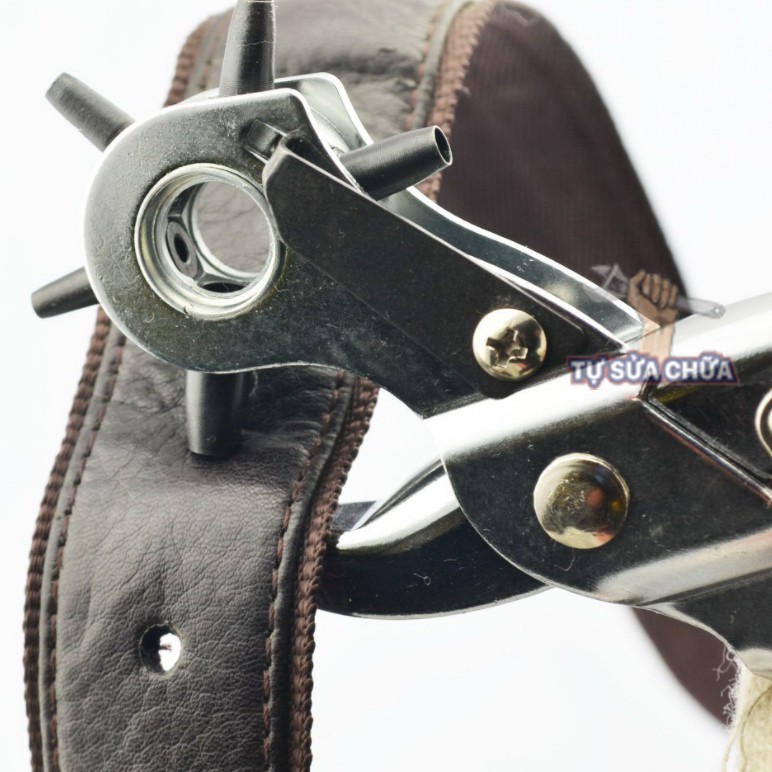 Kìm bấm lỗ Asaki AK-8158 225mm chuyên bấm lỗ dây nịt, thắt lưng, bấm dây da đồng hồ, giày dép, bìa cứng