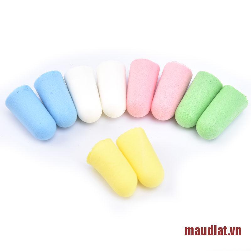 maudlat Anti Noise Earplugs Sound Insulation Slow Rebound Earplugs Sponge Sleep Ea