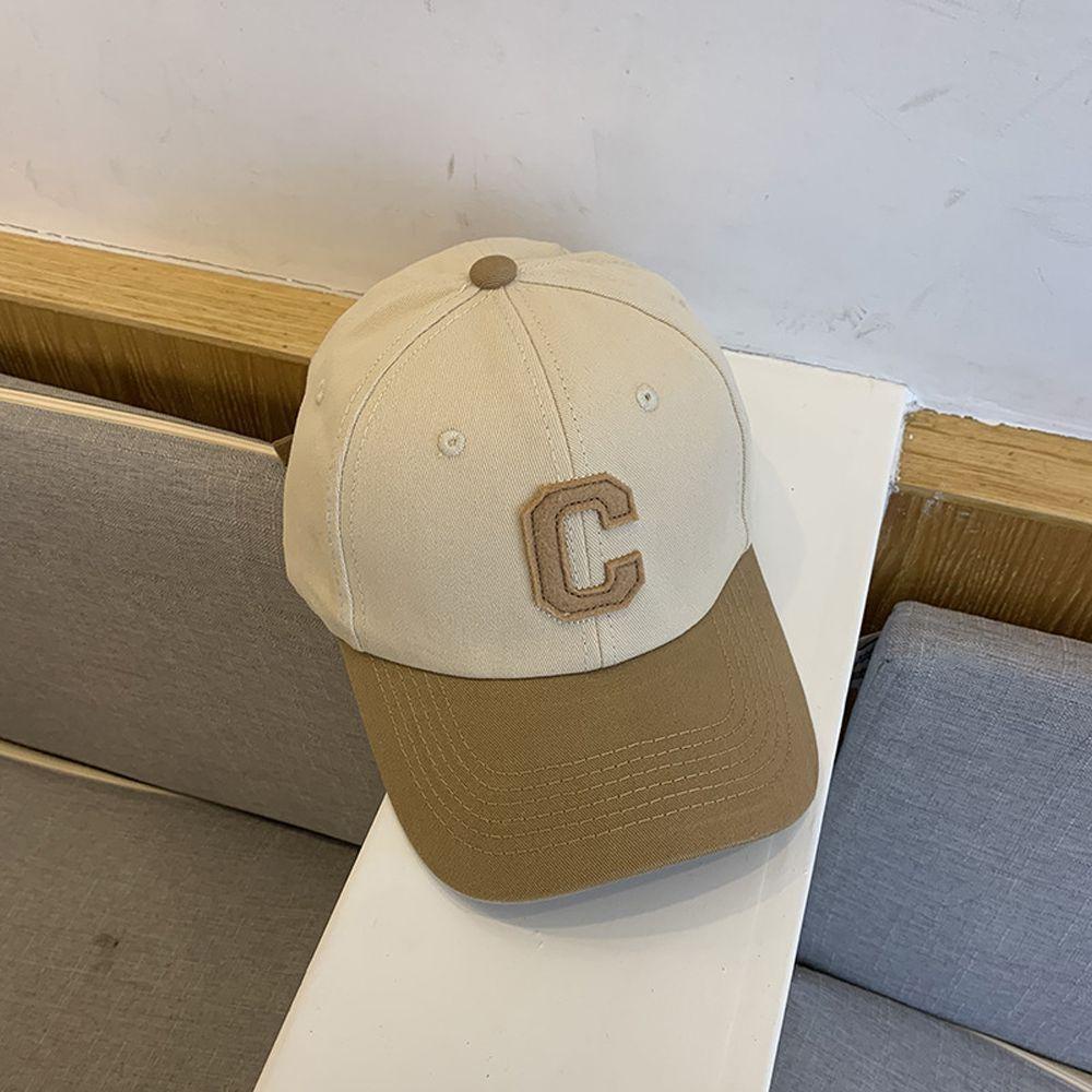 IVORY Mũ Lưỡi Trai Unisex Vải Cotton Thêu Hình Dễ Thương Phong Cách Hàn Quốc