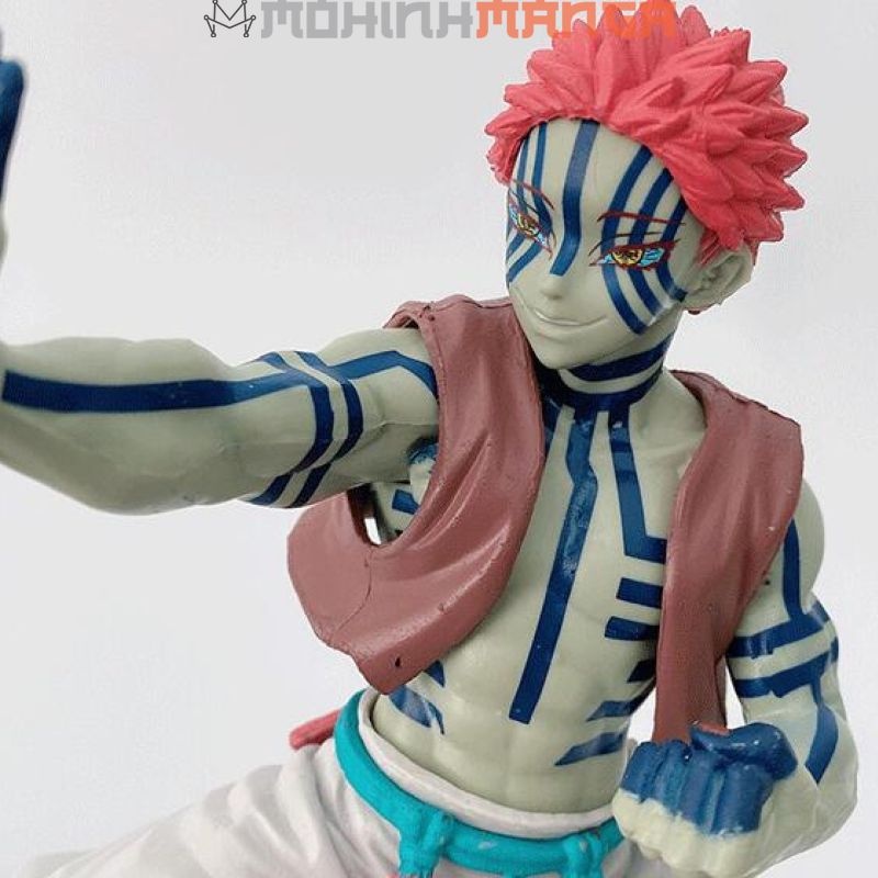 Mô hình Thượng huyền tam Akaza đối thủ của Rengoku Tanjiro Zenitsu Kimetsu No Yaiba Demon Slayer Thanh gươm diệt quỷ