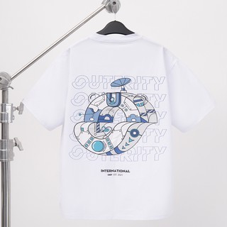Áo Space Tee - White - Outerity - ORT120 W