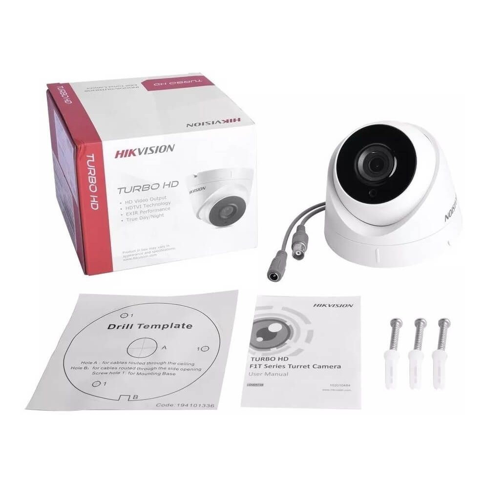 Camera HDTVI Dome 2MP Hikvision DS-2CE56D0T-IT3(C)