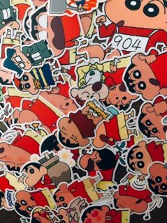 Sticker mini khổ A3 Shin Nosuke