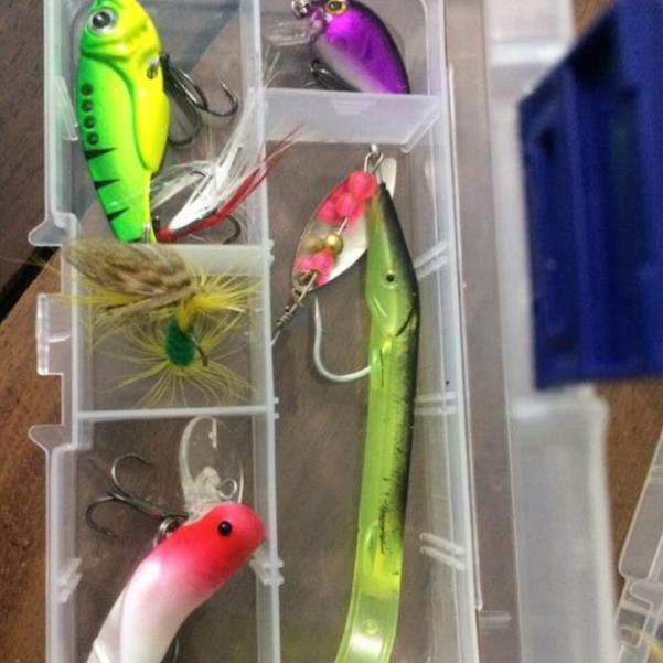 Combo mồi câu lure đồ đủ mồi đồ câu FISHING_HD