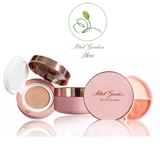   Tặng Lõi Phấn  Phấn Nước Mini Garden 3 trong 1 - Cc Cushion SPF40+ PA+++ 