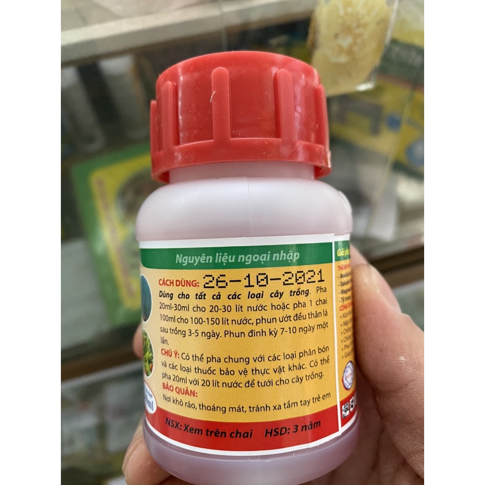 Phân bón lá Siêu Lân Đỏ  - Kích rễ bật mầm ra hoa giải độc
