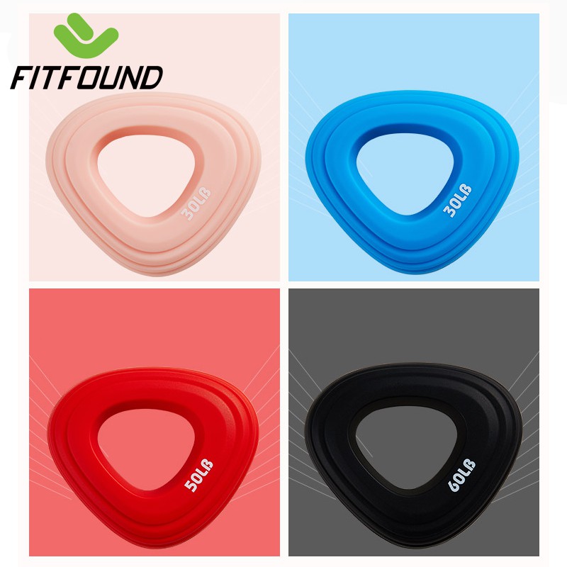 Hand grip- Vòng Tròn Silicone Bóp Tập Cơ Tay Cầm Nắm Luyện Tập Sức Mạnh Ngón Tay Phục Hồi Chức Năng  Kìm Bóp Ta