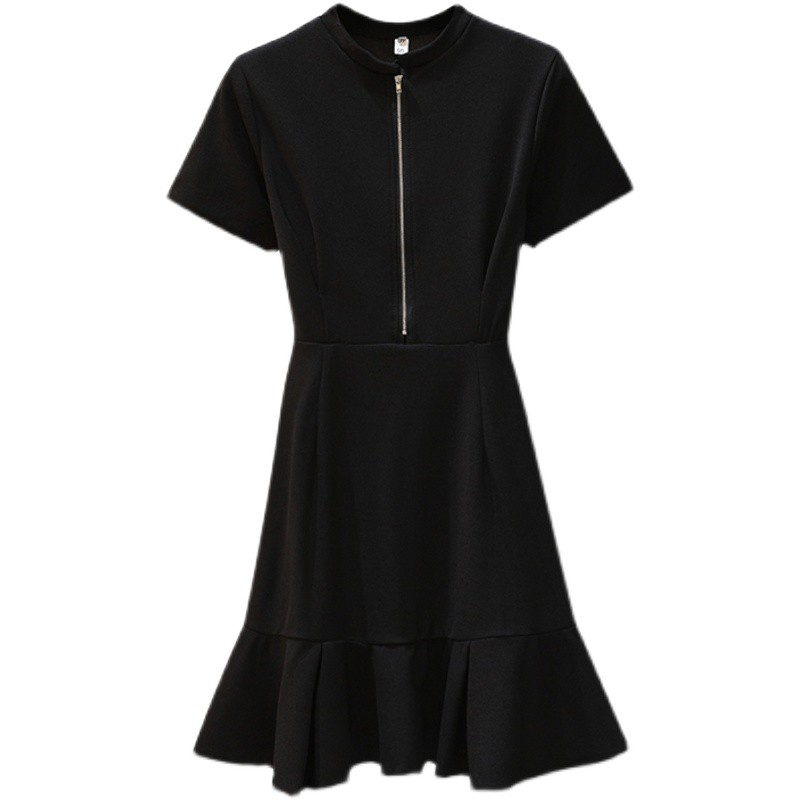 [Mã FAMAYWA giảm 10K đơn 50K] Váy Nữ Khóa Ngực, Đầm Nữ Kéo Khóa Ngực Dáng Ôm Năng Động | BigBuy360 - bigbuy360.vn