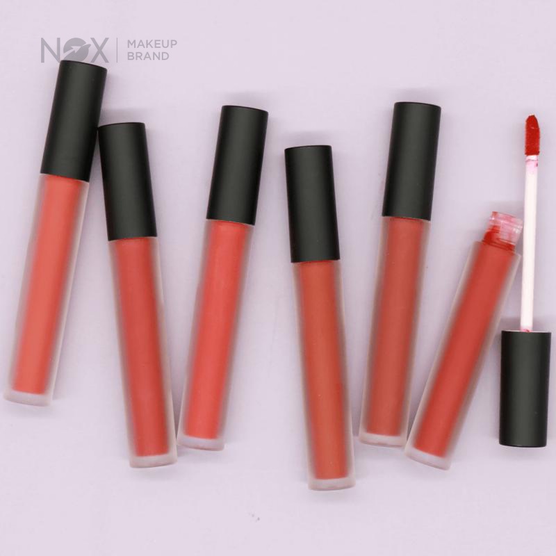 NOX Son bóng Gloss Liquid Lipstick Lip Stain 4ml Weightless Smudge-proof Long-wearing