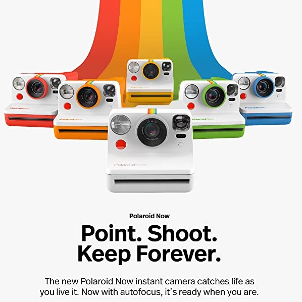 Polaroid Now Camera Máy chụp ảnh lấy ngay Polaroid Now Chính hãng Bảo hành 1 năm