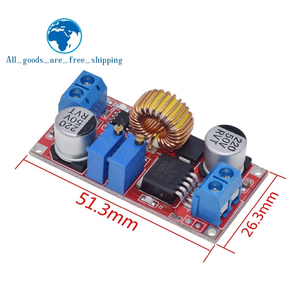 Mô Đun Sạc Pin Lithium Chuyển Đổi XL4015 E1 5A DC Sang DC CC CV
