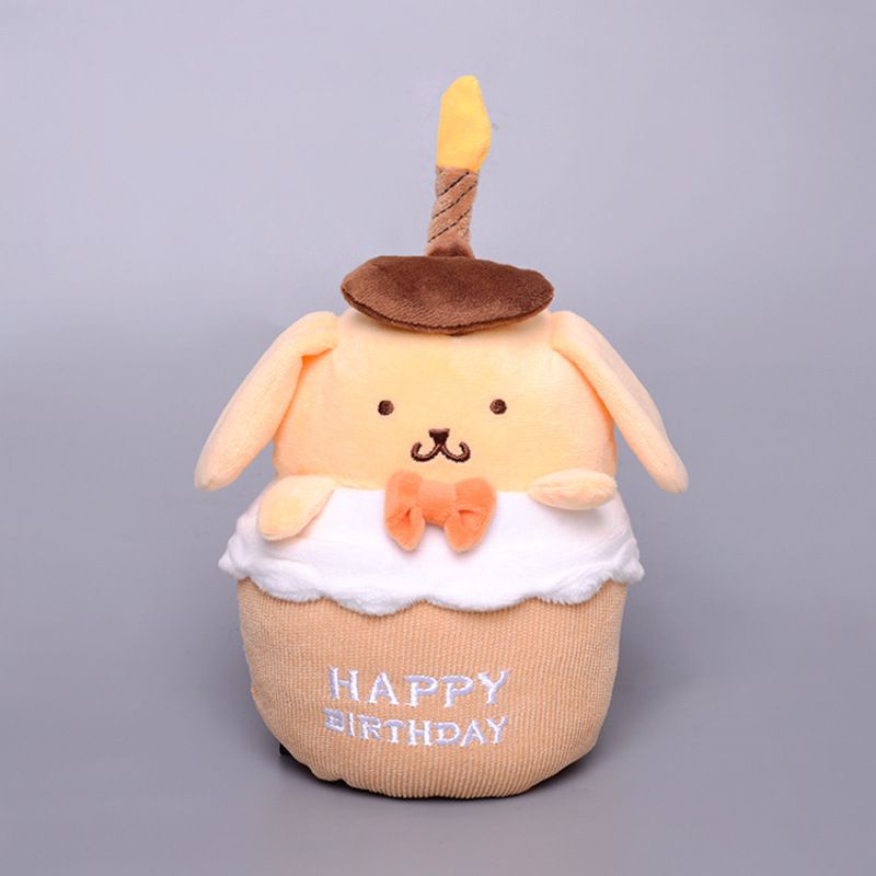 SANRIO Gấu Bông Hình Bánh Sinh Nhật Kuromi 2022 Có Nhạc