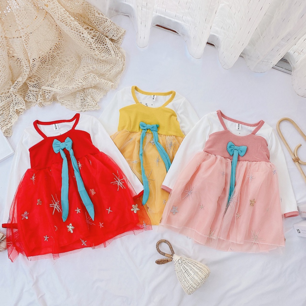 Váy Hanbok cách tân xinh xắn cho bé gái 8-18kg