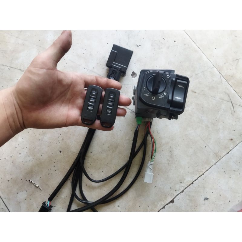 Bộ smartkey honda cơ bản full  2 chìa