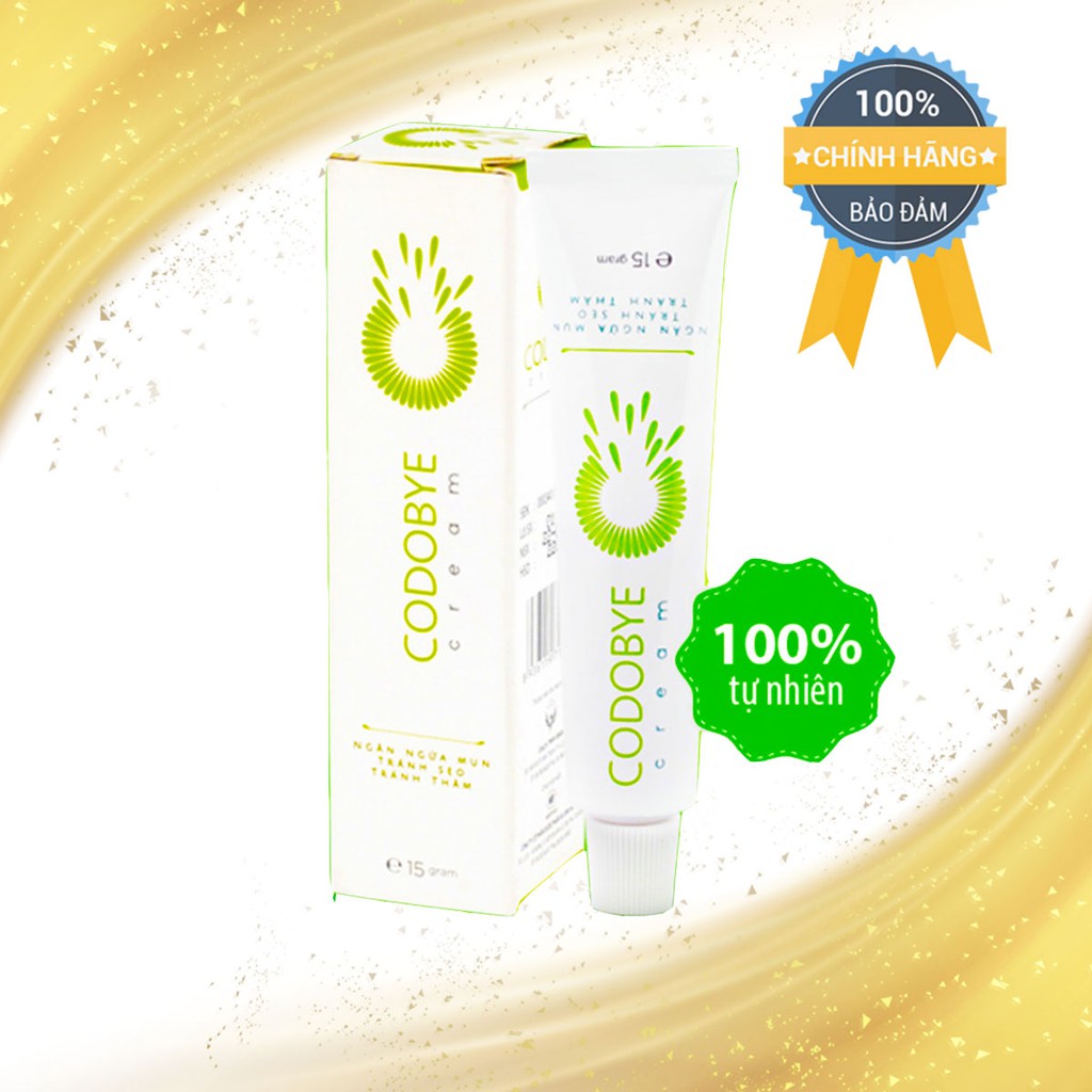 CODOBYE CREAM - Kem bôi mụn 15g