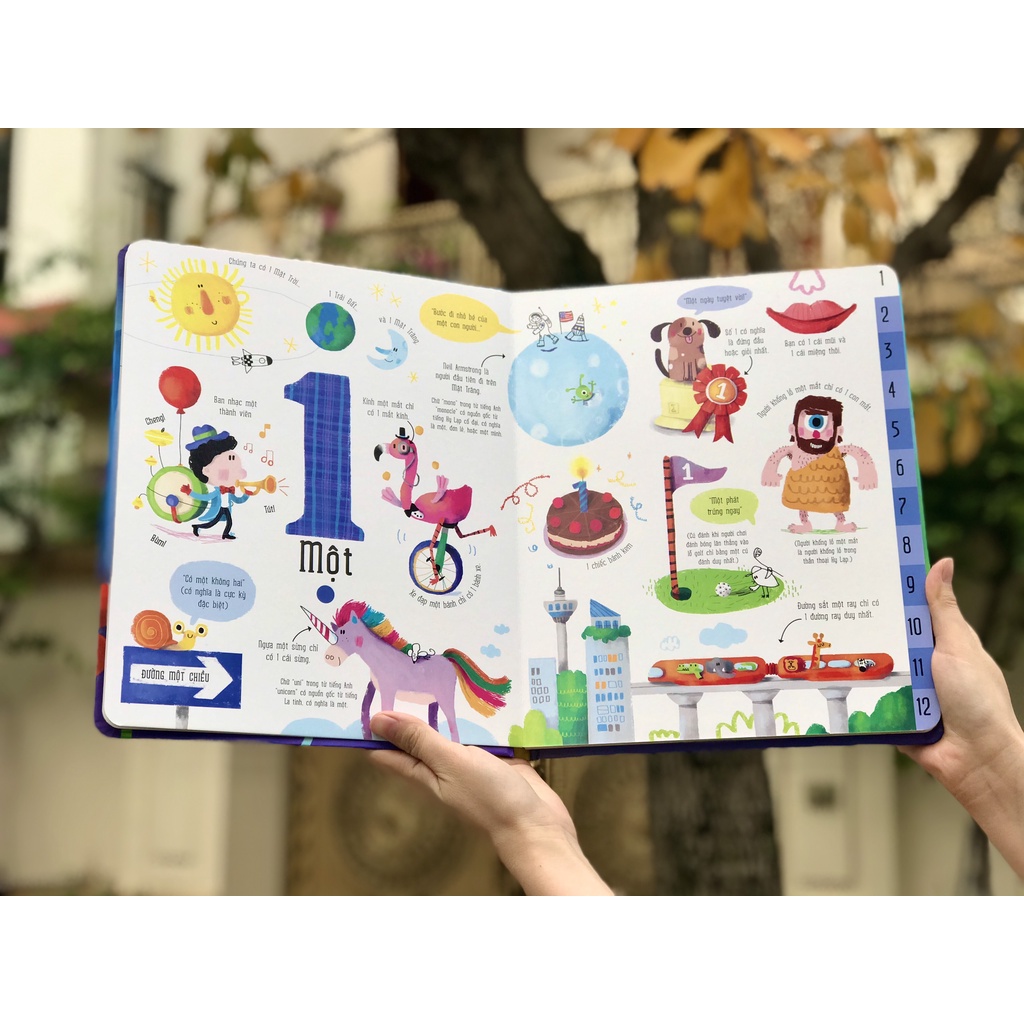 SÁCH - Big Book of numbers - Cuốn sách khổng lồ về các con số