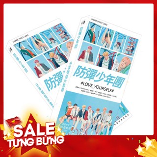 Combo postcard bts