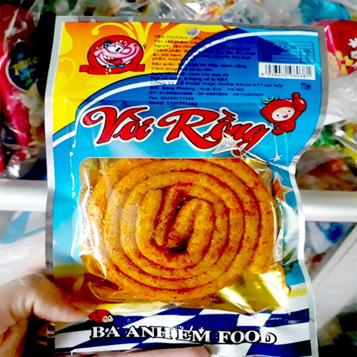 2 gói Snack Cay Vòi rồng